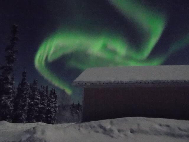 Aurora Viewing Deck And Peaceful Retreat Apartment Fairbanks Ngoại thất bức ảnh