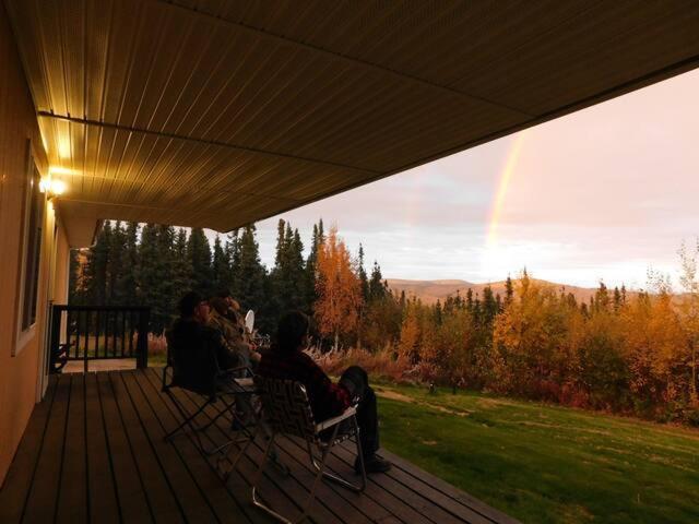 Aurora Viewing Deck And Peaceful Retreat Apartment Fairbanks Ngoại thất bức ảnh